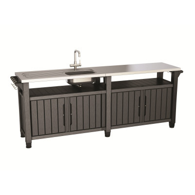 Keter grilovací stolek UNITY 415L Grafit 